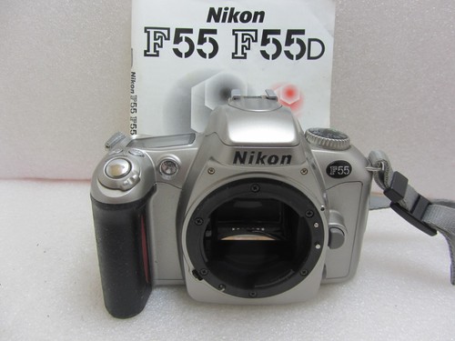 Nikon F55 35mm SLR Film Camera Body & Instruction Manual - Picture 1 of 7