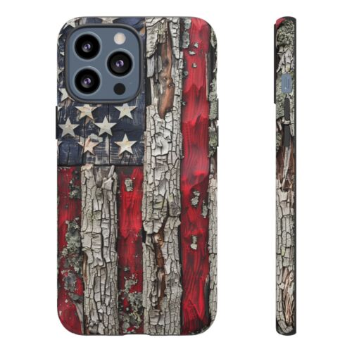 Amerikanische Holz Flagge Druck - Handy Tinte Hülle für iPhone | Galaxy | Pixel - Bild 90 von 121