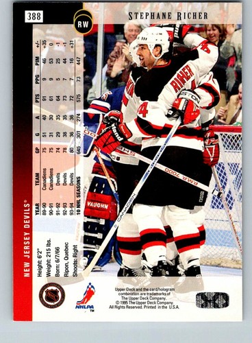 1994-95 Upper Deck 94 cartes de hockey UD NHL (351- 570) - à choisir dans la liste - Photo 71 sur 407
