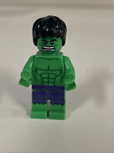 LEGO Minifigure Hulk Sh037 from Super Hero Avengers Polybag Set 5000022 - Rare - Picture 5 of 6