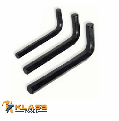 6 Piece Jumbo Hex Key Set SAE  by KlassTools - Picture 1 of 3