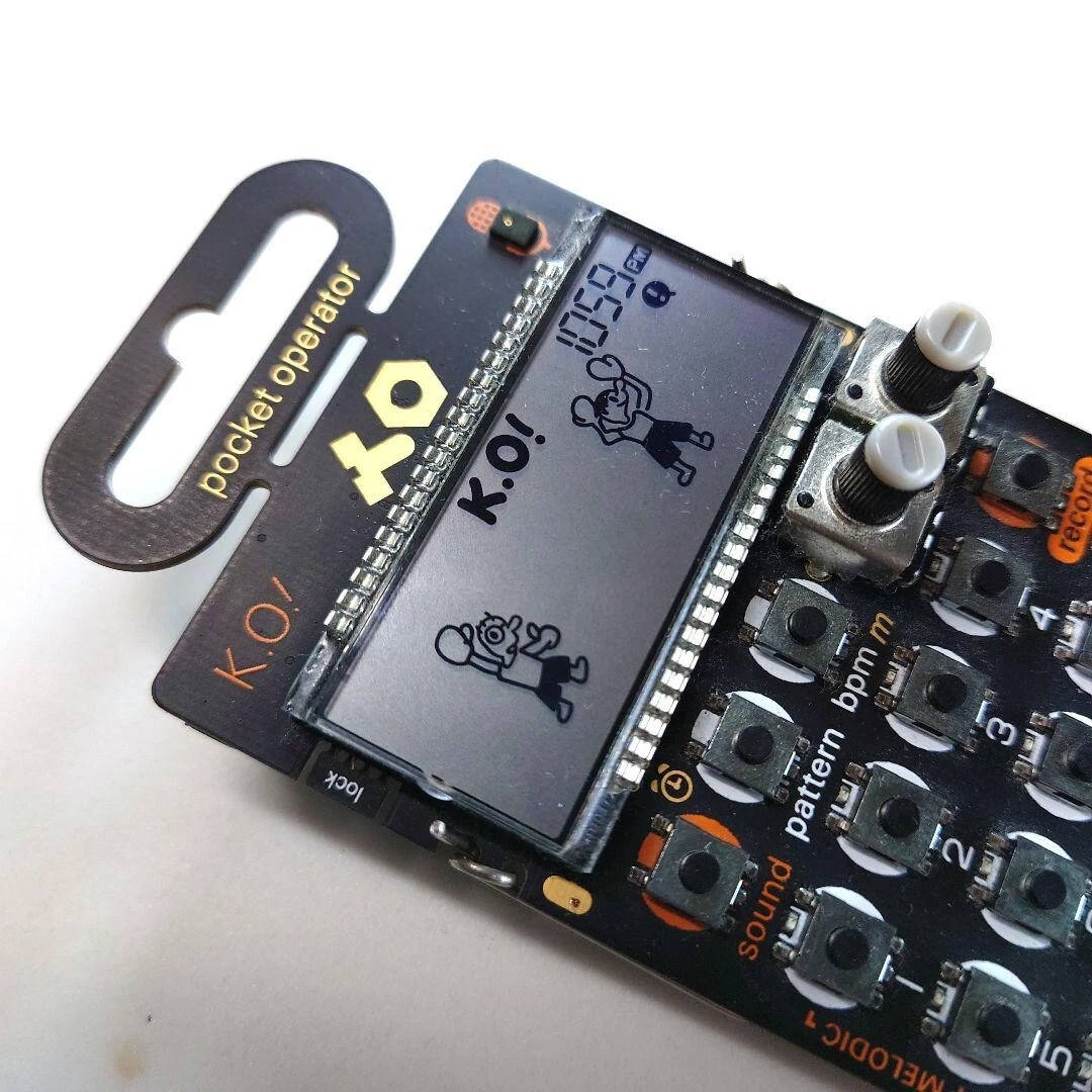 Teenage Engineering PO-33 KO Pocket Operator Knockout Sound Sampler TE010AS033