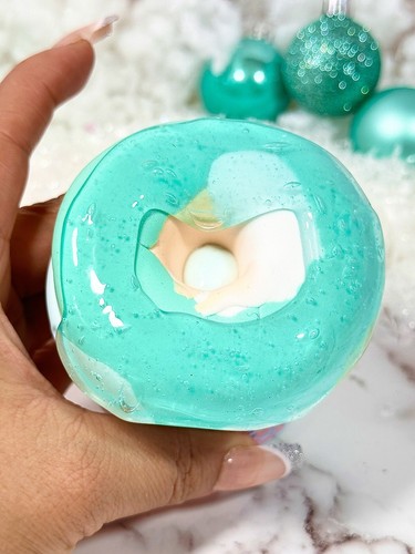 Stitchmas Donuts Butterschleim ~ Zum Selbermachen Ton ~ Weihnachtsschleim ~ Schleimläden ~ ASMR - Bild 5 von 11