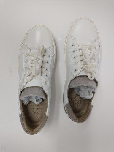 Naturalizer Womens Morrison Bliss Sparkle Detail Fashion Sneaker White Leat | Naturalizer Women\u0027s Morrison Sneaker, Grey, 5