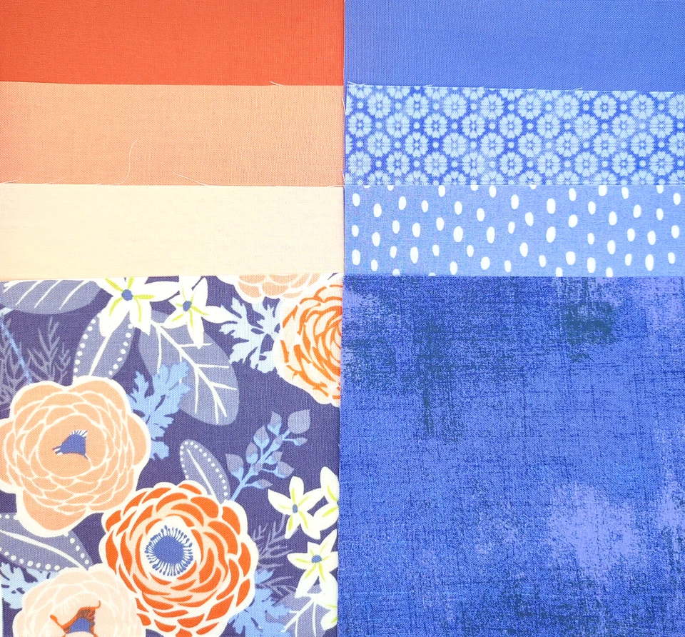 Patchworkstoff Charm Pack XL 12,7cm 5in 48Stk Sunnyside Moda AGF R. Kaufman Stof - Bild 2 von 2