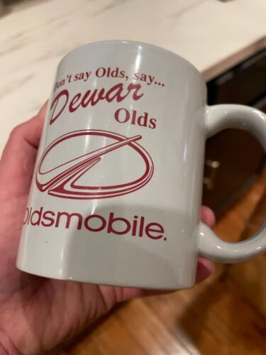 Taza de café vintage JIM DEWAR OLDS-AMC JOHNSTOWN PA Oldsmobile - Imagen 3 de 7