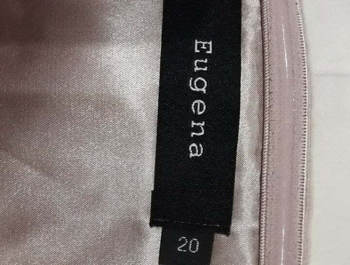 EUGENA Label Dress Womens Size 16 Cocktail Beaded Bodice Lined New Tag - Foto 10 di 10