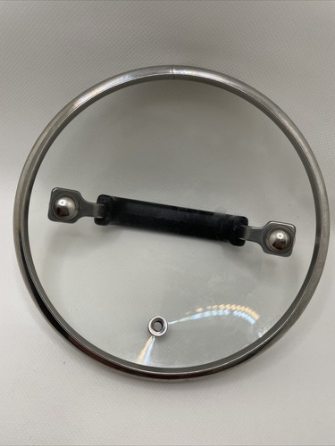 TFAL Glass Replacement Lid For Pot/Pan 5.25” Inner Rim Silicone Handle Vented - Picture 3 of 4