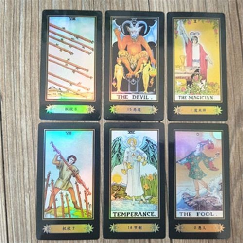 Rider Waite Tarot Card Deck 78-Card Deck With English Manual Future Telling Game - Picture 8 of 10