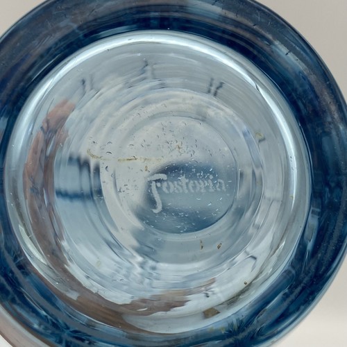 Fostoria Mesa Blue Ice Tea Glas 5,5" 3er Set Gläser 60er-70er Vintage - Bild 9 von 10