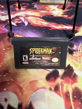 Spider-Man: Mysterio's Menace (Nintendo Game Boy Advance, 2001) Authentic GBA