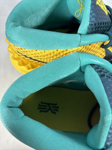 Nike Kyrie 1 Letterman Tour Yellow University Gold Teal (705277-737) size 8.5 - Picture 13 of 16