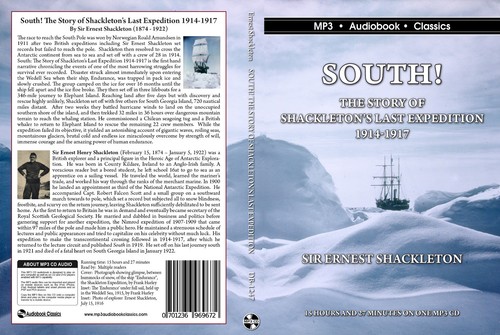 South: The Story of Shackleton’s Last Expedition MP3CD Audiobook in paper sleeve - Imagen 5 de 6