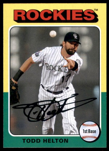 2019 Topps Archives #175 Todd Helton - Picture 1 of 2