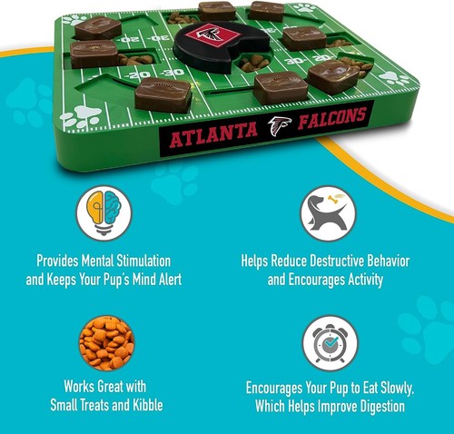 Giocattolo per trattamento puzzle NFL per cani e gatti giocattolo interattivo per trattamento cani - Foto 13 di 194