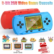 258 Video Games Handheld Gameboy Console 3" HD Classic Kids Toy Christmas Gift