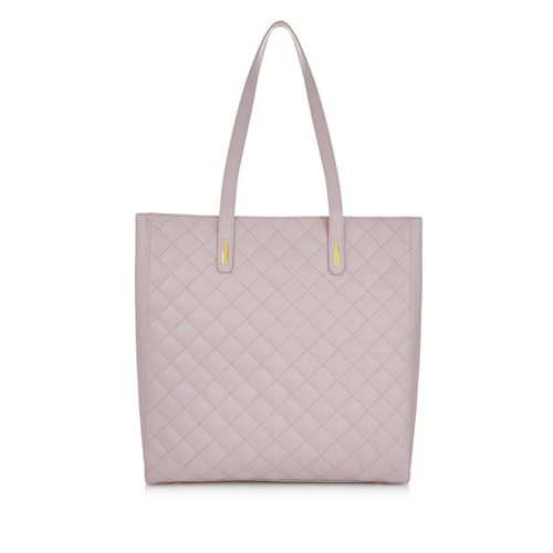 JOY & IMAN Diamond Quilted Genuine Leather Tote Bag with RFID 581910-J - Picture 2 of 13