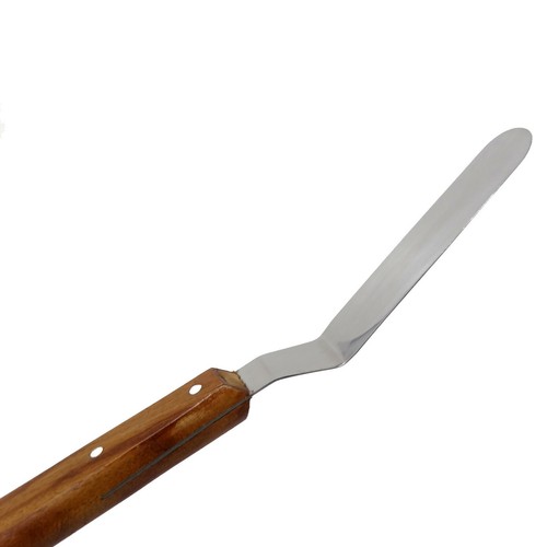 6" Offset Stainless Steel Icing Spatula - Cake Frosting Filling Spreader utencil - Picture 6 of 7