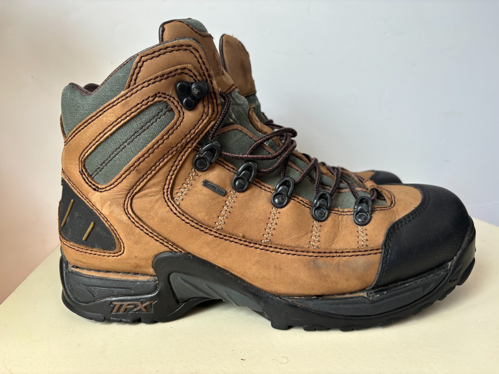 Danner TFX 453 GORETEX Hiking Boots Men Size 10.5 45364 Dark Tan eBay