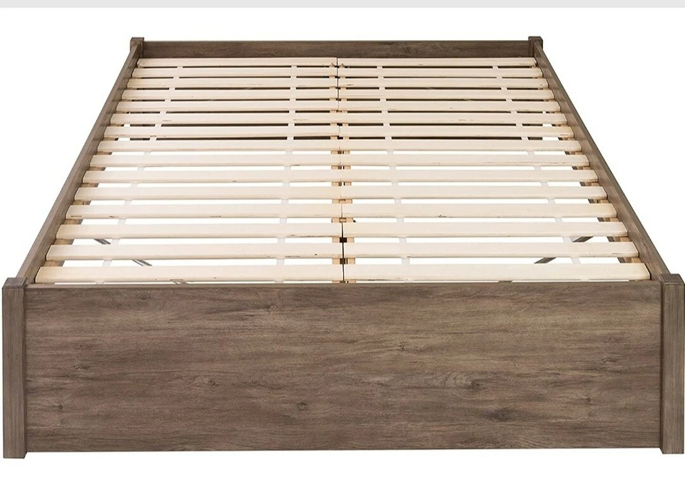 estrutura de cama plataforma queen size com cabeceira - Imagem 2 de 4