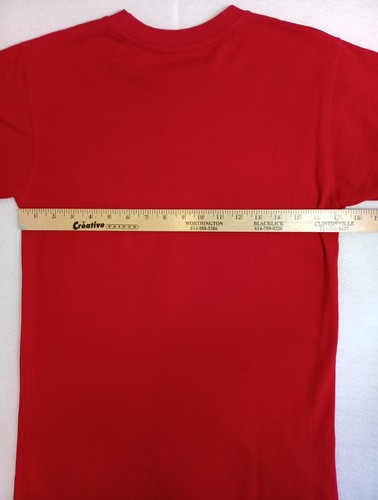 Ohio State Steve and Barry's University Spirtswear T-Shirt Erwachsene Small rot sauber - Bild 6 von 7