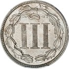 Three Cent Nickel US Coin Errors