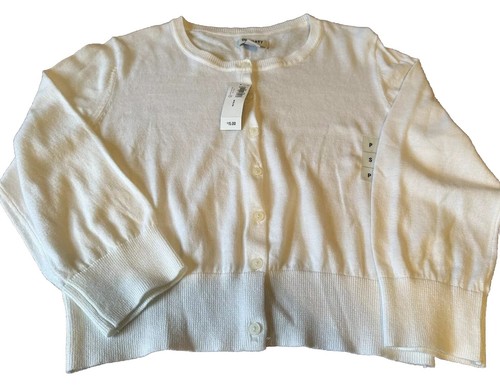 Old Navy Girls White Cardigan Small - Picture 2 of 10