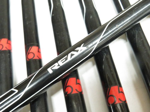Used TaylorMade M2 Iron Set 5-PW,AW TaylorMade REAX 65 Regular Flex Shafts R - Picture 6 of 11