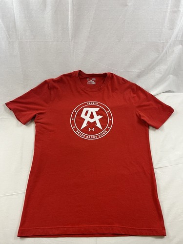 Rare CA Canelo Alvarez Under Armour “Never Backs Down” Team Canelo Medium