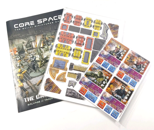 Core Space Galactic Corps Expansión Seguridad Guardianes Terreno Set -Caja Abierta - Imagen 8 de 8