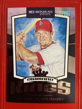 2005 Donruss SCOTT ROLEN Diamond Kings Career Stat Line /226 !!!  Cardinals
