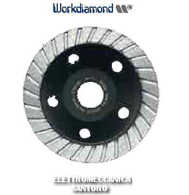 PLATORELLO DIAMANTATO MBC D 125 GRANITO MARMO PIETRE WORKDIAMOND PER LEVIGATRICE
