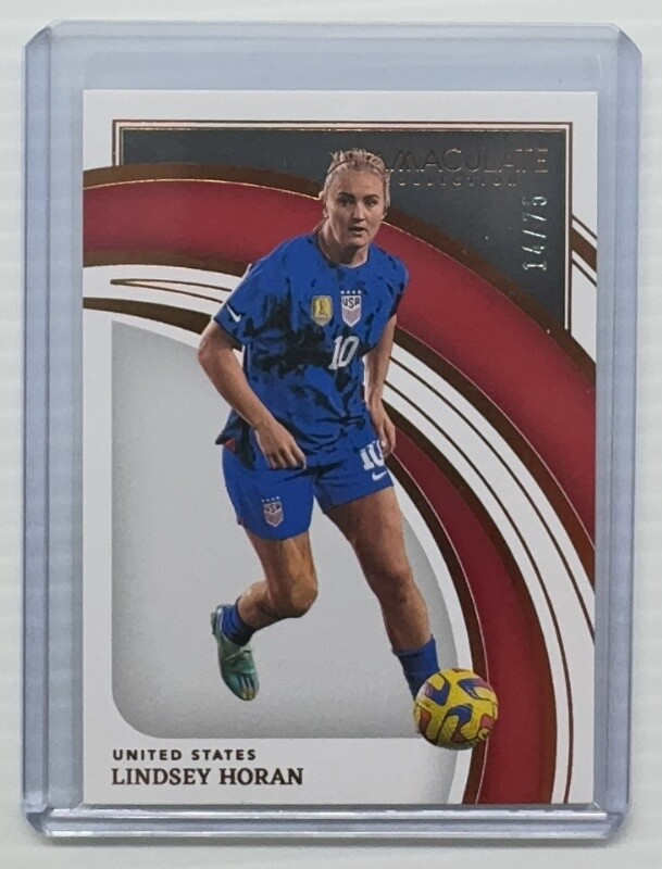 2022-23 Panini Immaculate Lindsey Horan #14/75 United States