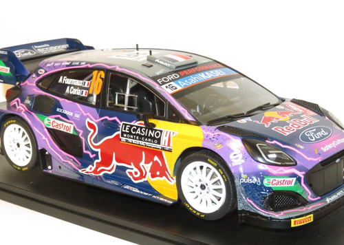 1/18 Ford Puma Rally1 Red Bull Rally Monte Carlo 2022 #16 A.Fourmaux - Foto 5 di 7