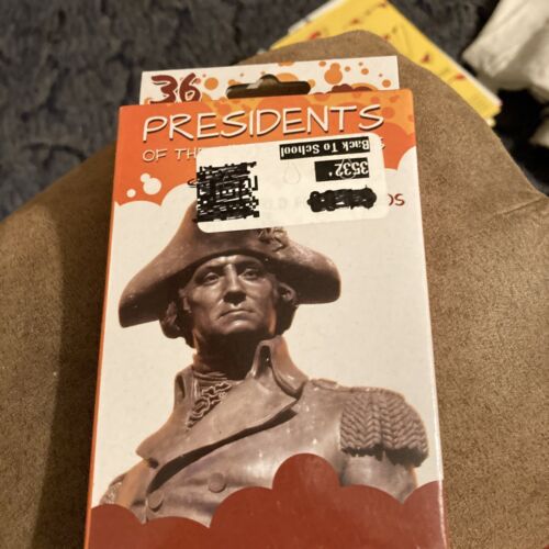Presidents of the United States Flash Cards - 36 Pack, All 45 POTUS