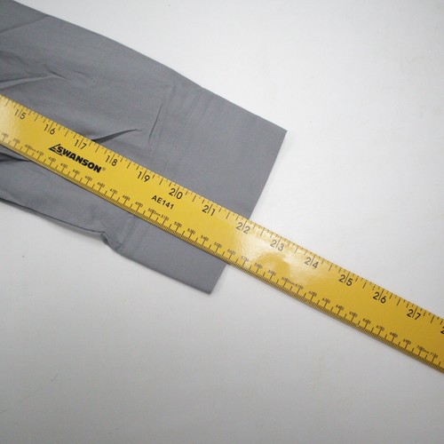 VIntage New Men’s Haband Point Collar Gray Office Casual Dress Shirt 17.5-32/33 - Picture 6 of 9