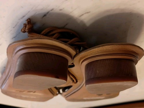 Banana Republic Tan/Nude Balinese Gladiator Sandals 9.5 - Picture 7 of 7