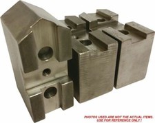 SP-10250P STEEL SOFT JAWS FOR SQUARE SERR KEY 10-12" CHUCK 2.5" HT 3 PCS