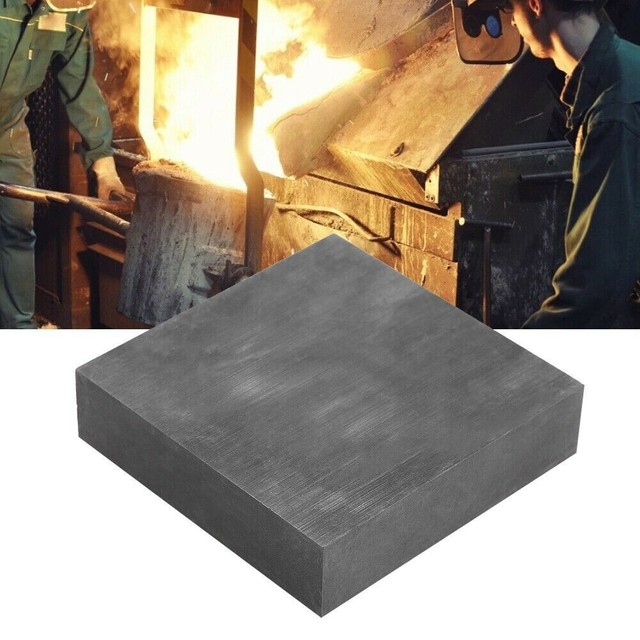 Durable High Purity Graphite 99.9% Graphite High Temperature 100x50x25mm Durable High Purity Graphite 99.9% Graphite High Temperature 100x50x25mm