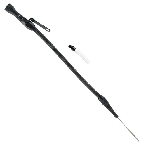 Black Stainless Flexible Engine Oil Dipstick Fits BB Chevy 396 427 454 Pre-1990 - Picture 7 of 7
