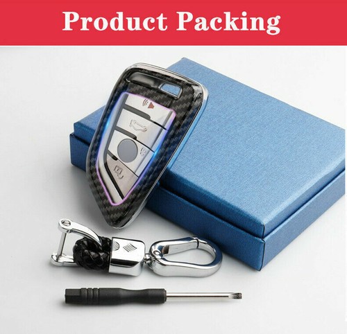 ABS Car Remote Key Fob Case Cover Skin For BMW 5 6 Series X1 X2 X3 X5 X6 F15 F16 - Picture 11 of 11