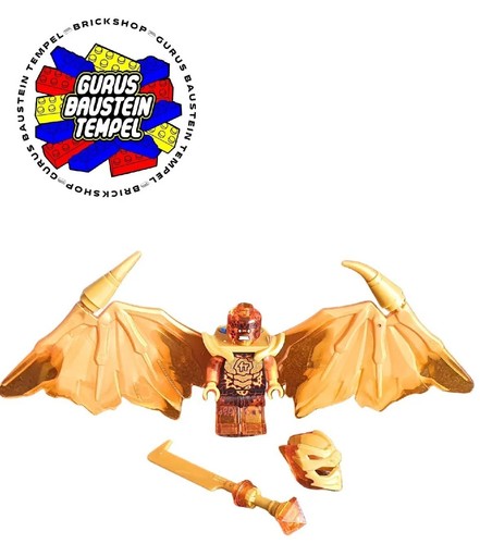 LEGO Ninjago Cole Golden Dragon Figur NJO781 aus 71770 Crystalized Drachen NEU - Picture 2 of 3