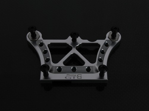 GTB Aluminum LOSI DBXL V1.0 Front Top plate + Front / Rear Chassis Brace Set - Picture 5 of 9