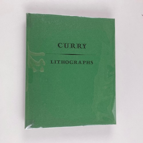 Lithographs of John Steuart Curry A Catalogue Raisonne Book Sylvan Cole Jr - Imagen 1 de 4