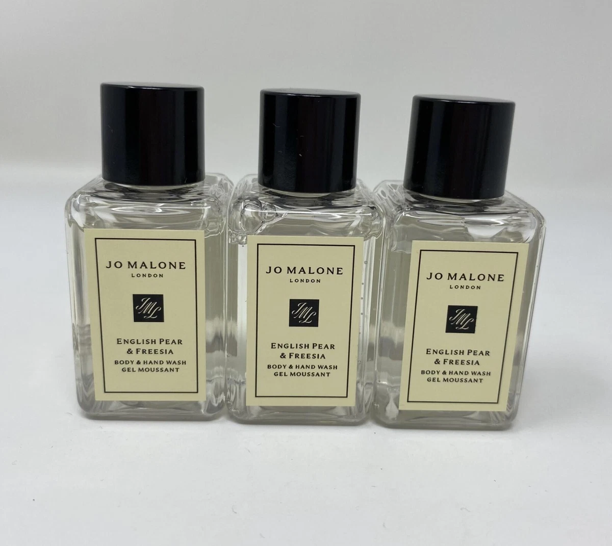 English pear & freesia body store & hand wash