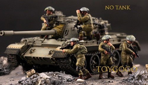 1/72 1:72 soldado Fuerzas de Defensa de Israel 5 piezas pintura a mano en stock - Imagen 2 de 4