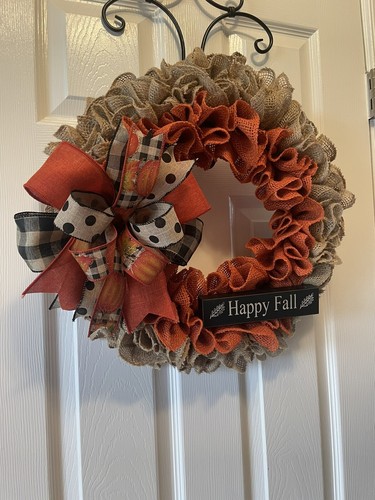 Corona de otoño otoño, corona de cosecha - Imagen 4 de 10