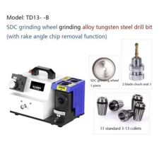 TD-13B Drill Bit Grinder Small Mechanical Grinding Drill Bit Machine 95°-135°