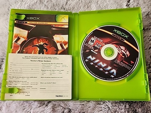 Ninja Gaiden - Microsoft Xbox (2004). CIB Complete In Box. Great Condition! - Picture 3 of 7