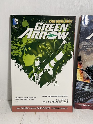 Green Arrow Vol 4 & Vol 5 DC Comics Book Paperback The New 52 - Picture 2 of 7